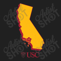 Usc University Of Southern California State Map Drawstring Bags | Artistshot