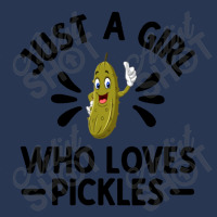 Just A Girl Who Loves Pickles Men Denim Jacket | Artistshot