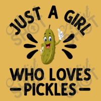 Just A Girl Who Loves Pickles Vintage Hoodie And Short Set | Artistshot