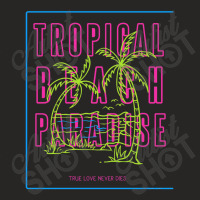 Tropical Paradise Love Ladies Fitted T-shirt | Artistshot