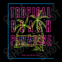 Tropical Paradise Love Women's V-neck T-shirt | Artistshot