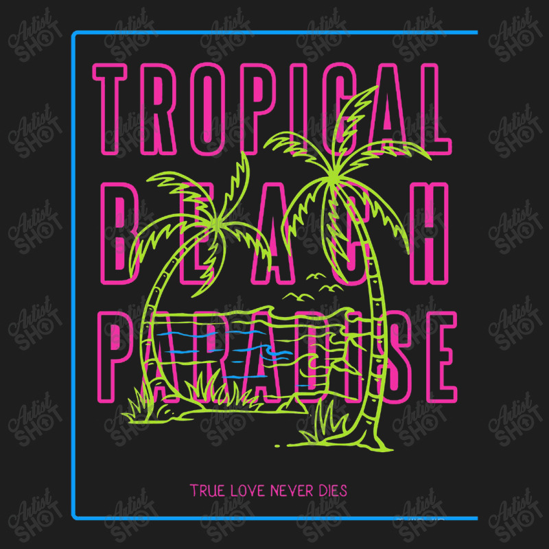 Tropical Paradise Love Classic T-shirt by lullabellelaart | Artistshot