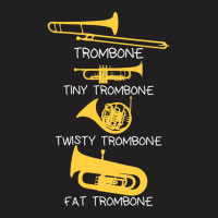 Types Of Trombones T-shirt | Artistshot