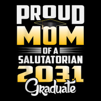 Proud Mother Of 2031 Salutatorian Class 2031 Graduate Adjustable Cap | Artistshot