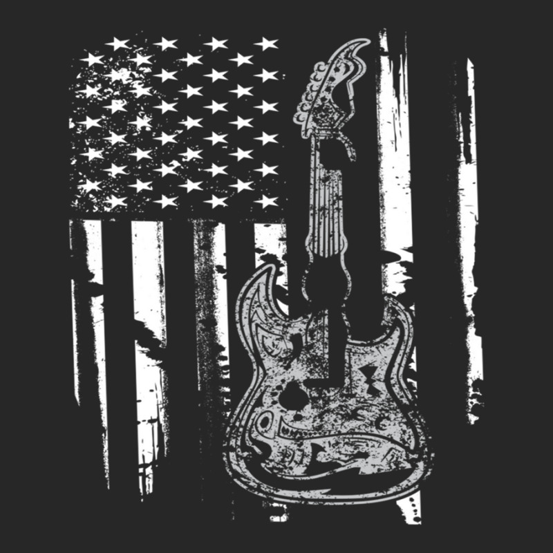 Us American Flag Guitar Musician Distressed Racerback Guitarsa Men's T-shirt Pajama Set by DenzelTyler | Artistshot