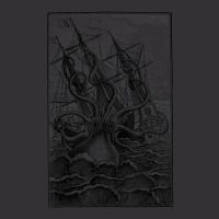 Giant Octopus Pirate Ship Vintage Kraken Sailing Squid Vintage Hoodie | Artistshot