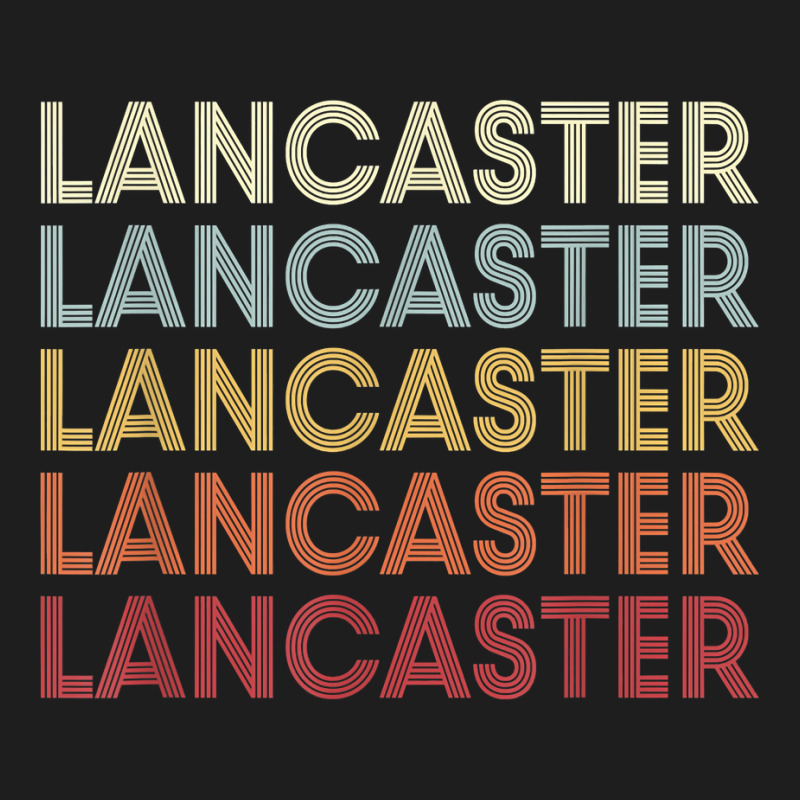 Lancaster California Lancaster Ca Retro Vintage Text T Shirt Classic T-shirt | Artistshot