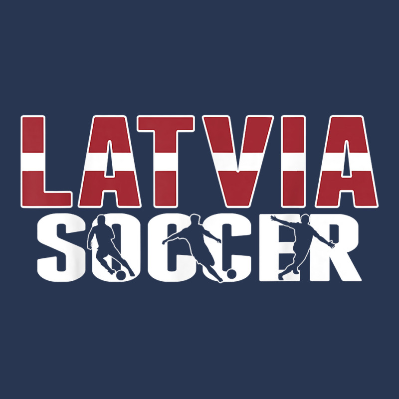 Latvia Soccer Fans Jersey   Proud Latvian Football Lovers T Shirt Ladies Denim Jacket by alyshasur9x | Artistshot