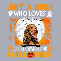 Just A Girl Who Loves Cocker Spaniel And Halloween Tank Dress | Artistshot