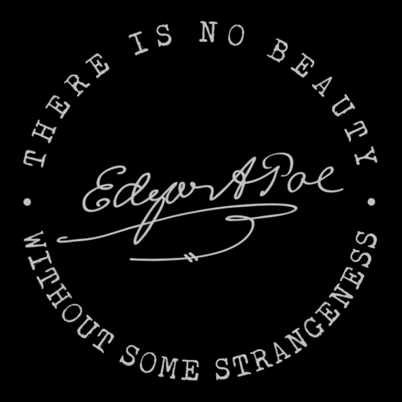 Edgar Allan Poe No Beauty Strangeness Quote Literary Baby Tee by cm-arts | Artistshot