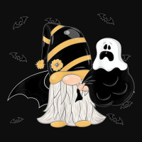 Dwarf Gnome Halloween Costume Bats Ghost Crop Top | Artistshot