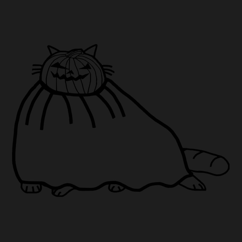 Halloween T  Shirt Chonk Cat Wearing Halloween Horror Costume Minimal Classic T-shirt by cm-arts | Artistshot