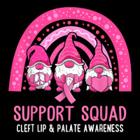 Cleft Lip & Palate Awareness Support Squad Gnomes Rainbow T Shirt Adjustable Cap | Artistshot