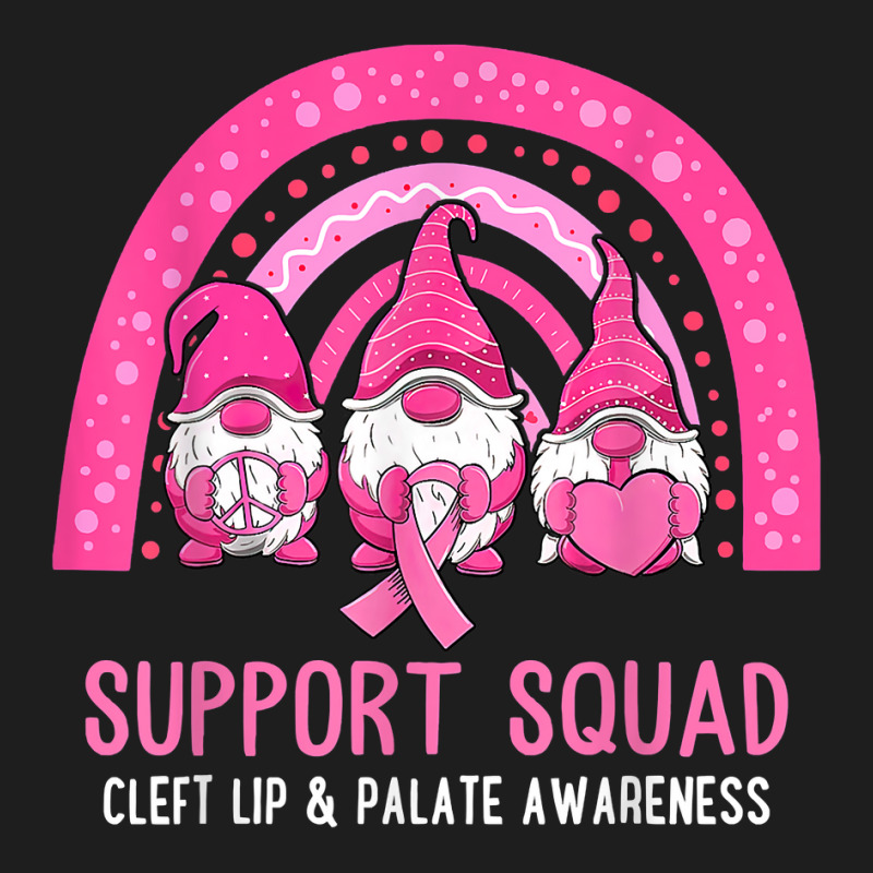 Cleft Lip & Palate Awareness Support Squad Gnomes Rainbow T Shirt Classic T-shirt by daecuvifysha | Artistshot