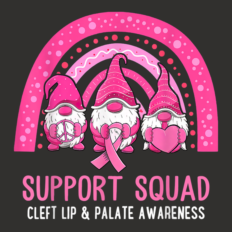 Cleft Lip & Palate Awareness Support Squad Gnomes Rainbow T Shirt Champion Hoodie by daecuvifysha | Artistshot