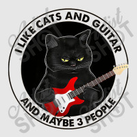 I Like Cats And Guitar And Maybe 3 People Cat Plays Guitar Love Cat Unisex Jogger | Artistshot