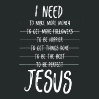 I Need Jesus Christ Women's Triblend Scoop T-shirt | Artistshot