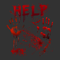 Funny Help Bloody Handprint Halloween Costume Matching Mens Baby Bodysuit | Artistshot