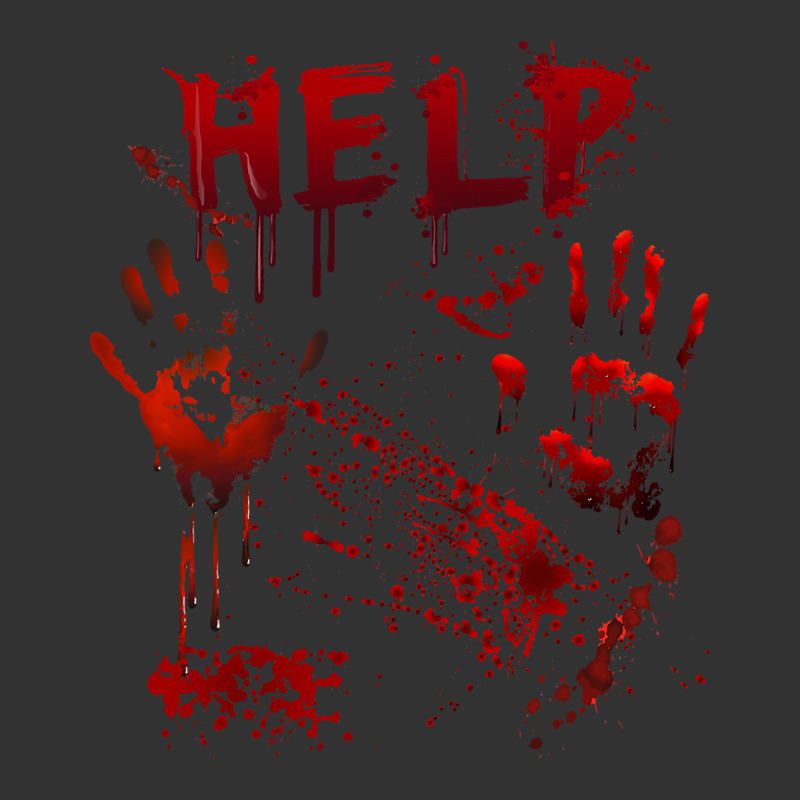 Funny Help Bloody Handprint Halloween Costume Matching Mens Baby Bodysuit | Artistshot