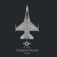 F-16 Fighting Falcon Tech Drawing Military Airplane Crewneck Sweatshirt | Artistshot