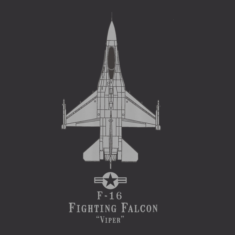 F-16 Fighting Falcon Tech Drawing Military Airplane Vintage Hoodie And Short Set by Whitfield Wolff | Artistshot