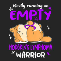 Mostly Running On Empty Hodgkin's Lymphoma Warrior T Shirt Unisex Hoodie | Artistshot