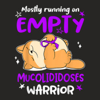 Mostly Running On Empty Mucolididoses Warrior T Shirt Ladies Fitted T-shirt | Artistshot