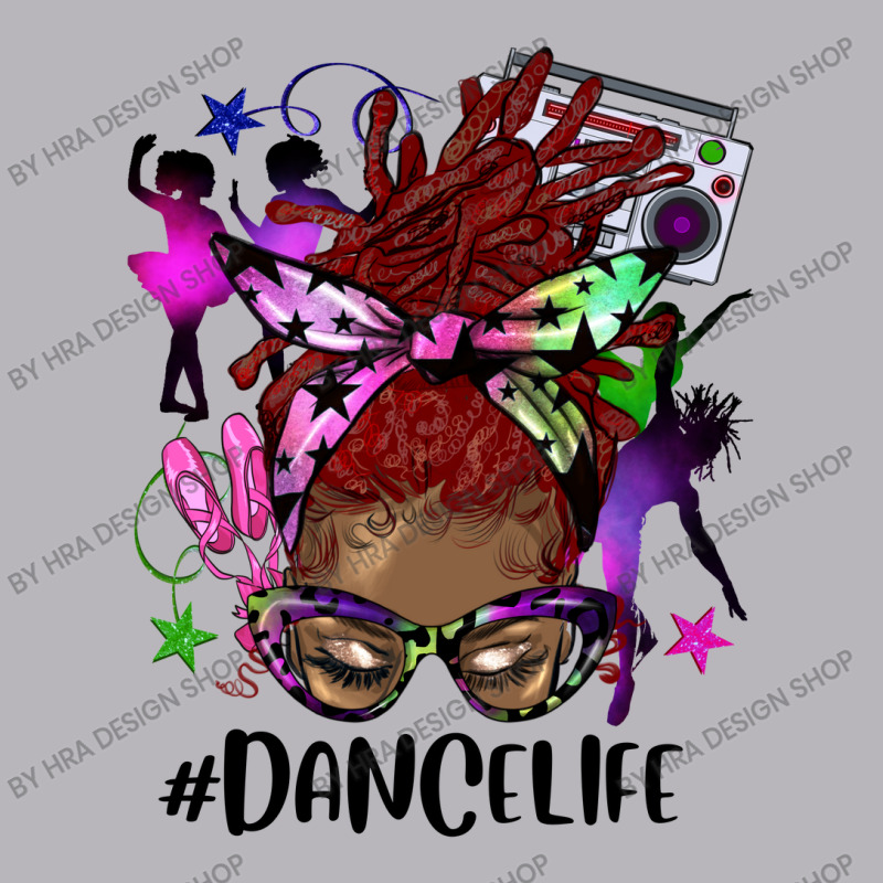 Afro Red Locs Messy Bun Dance Life Toddler T-shirt by HRA Design Shop | Artistshot