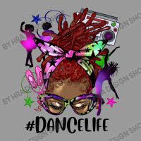 Afro Red Locs Messy Bun Dance Life Baby Bibs | Artistshot