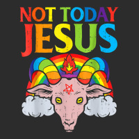 Today Not Jesus Satan Goat Satanic Rainbow Satanism Gift T Shirt Exclusive T-shirt | Artistshot