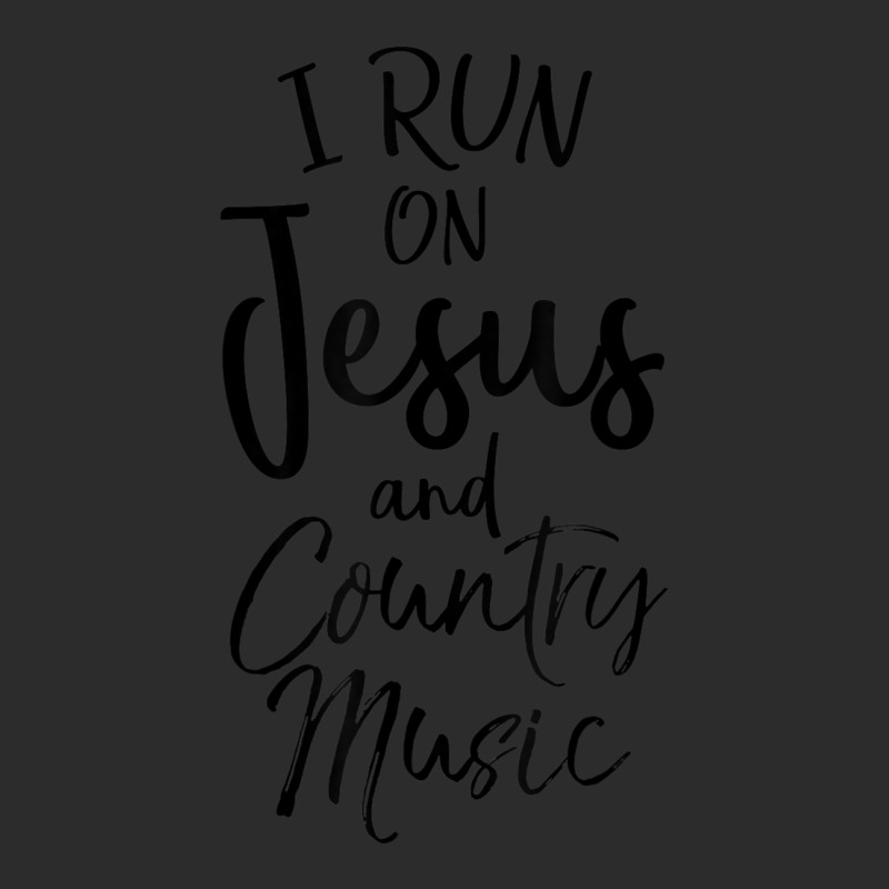 I Run On Jesus And Country Music Funny Christian Exclusive T-shirt by thangdinhsinhelf | Artistshot