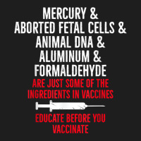 Anti Mandatory Vaccine Educate Against Vaccination Classic T-shirt | Artistshot