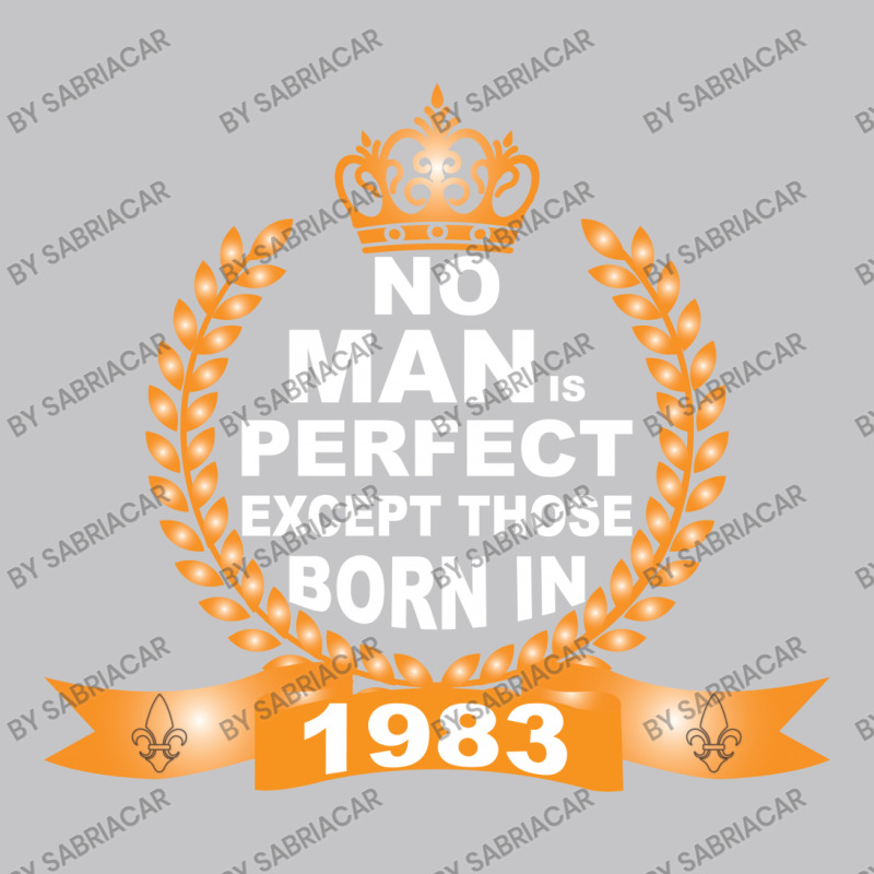 No Man Is Perfect Except Those Born In 1983 Baby Bodysuit | Artistshot