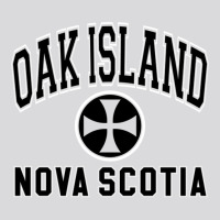 Oak Island Varsity Style Cross Black Print Pullover Hoodie Women's Triblend Scoop T-shirt | Artistshot