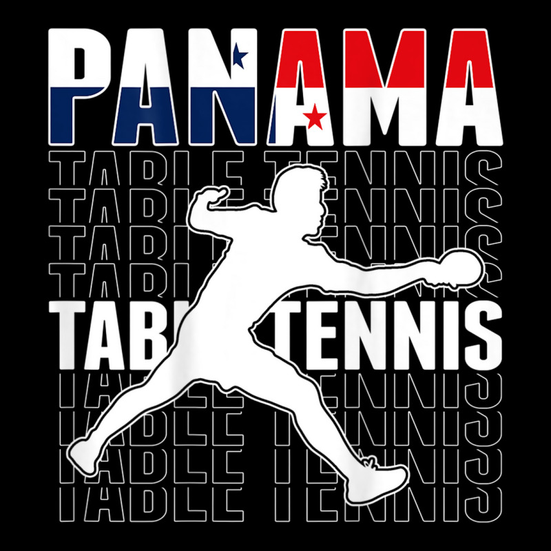 Panama Table Tennis Fans Jersey Panamanian Flag Ping Pong Long Sleeve Baby Bodysuit by Outpost | Artistshot