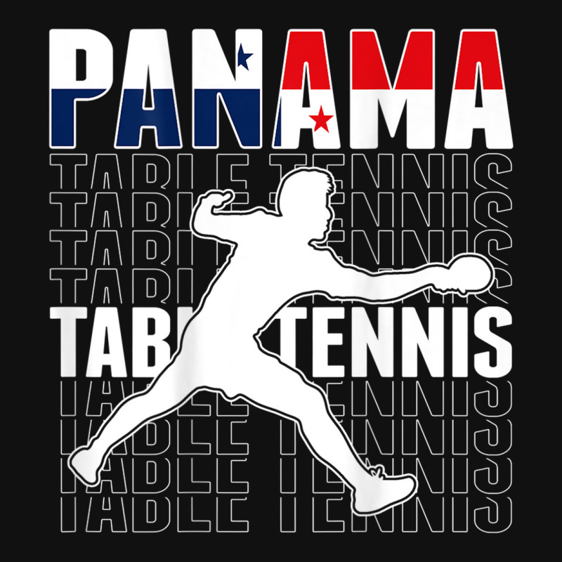 Panama Table Tennis Fans Jersey Panamanian Flag Ping Pong Baby Bibs by Outpost | Artistshot