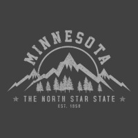 Minnesota North Star State Est. 1858 Vintage Mountains Gift Pullover H Vintage T-shirt | Artistshot