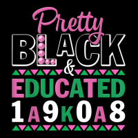 Pretty Black And Educated J15 Founder's Day Aka Women T Shirt Pocket T-shirt | Artistshot