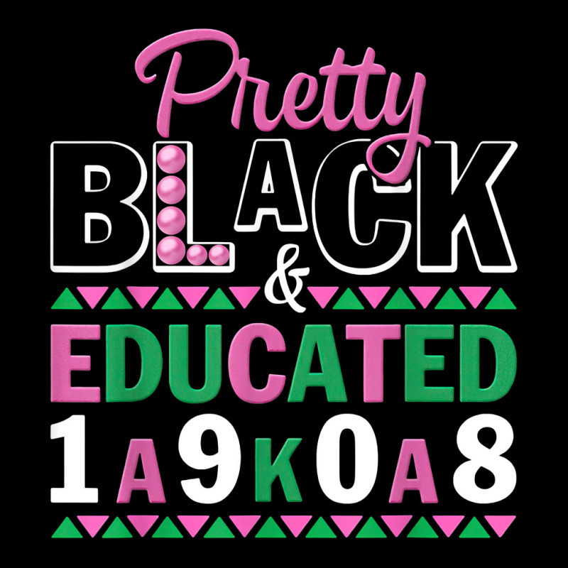 Pretty Black And Educated J15 Founder's Day Aka Women T Shirt Pocket T-shirt | Artistshot