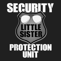 Little Sister Security Big Brother Protection Gift Ladies Polo Shirt | Artistshot