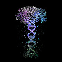 Dna Tree Life Earth Genetics Biologist Science Gift Tank Top Cropped Hoodie | Artistshot