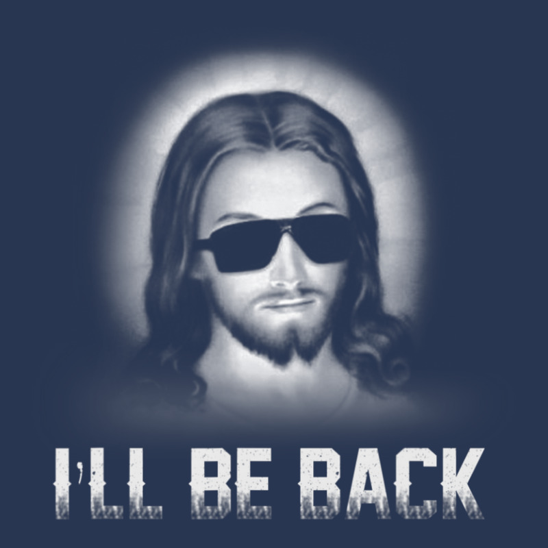 I'll Be Back Jesus Church Jesus Christ Christmas Gift Men Denim Jacket | Artistshot