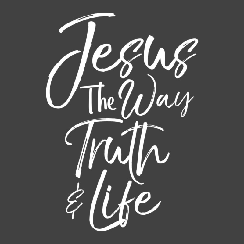 Bible Verse Quote Men's Jesus The Way The Truth And The Life-ydlxv Vintage T-Shirt by thangdinhsinhelf | Artistshot