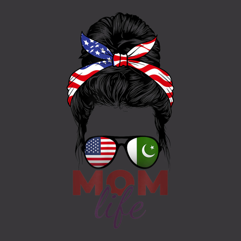 Pakistani American Messy Bun Women Ladies Curvy T-Shirt by Queens | Artistshot