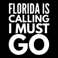 Florida Is Calling I Must Go Vacation Adjustable Cap | Artistshot