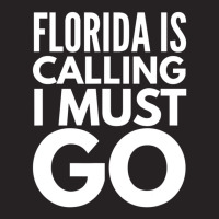 Florida Is Calling I Must Go Vacation Vintage Cap | Artistshot