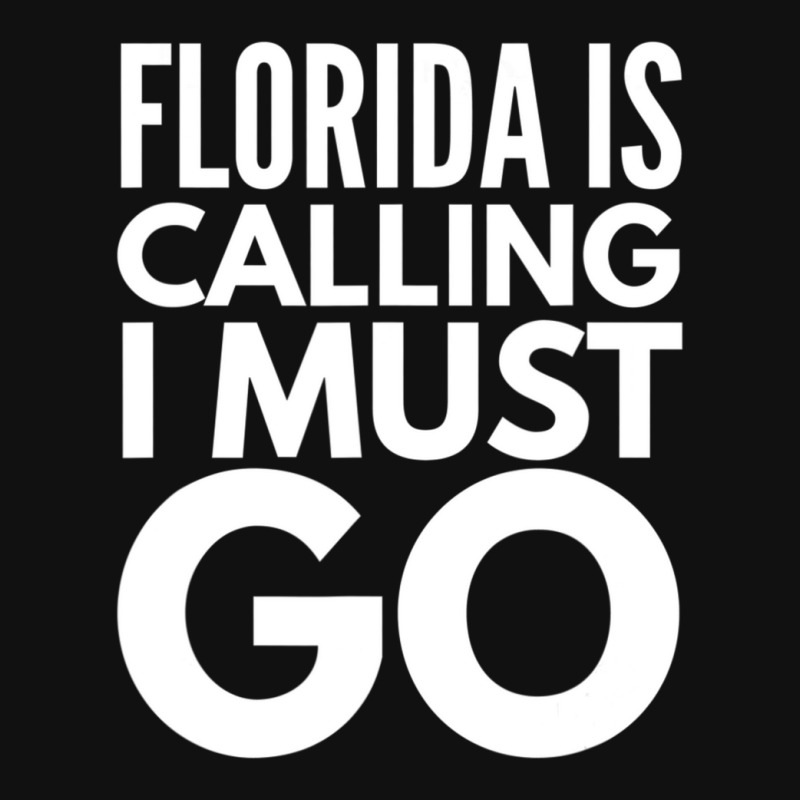 Florida Is Calling I Must Go Vacation Baby Beanies | Artistshot