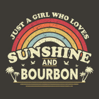 Bourbon Just A Girl Who Loves Sunshine And Bourbon Bucket Hat | Artistshot