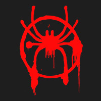 Into The Spider Verse Symbol Miles Morales Classic T-shirt | Artistshot