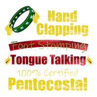 Hand Clapping Foot Stomping Tongue Talking Pentecostal Gifts Long Slee V-neck Tee | Artistshot